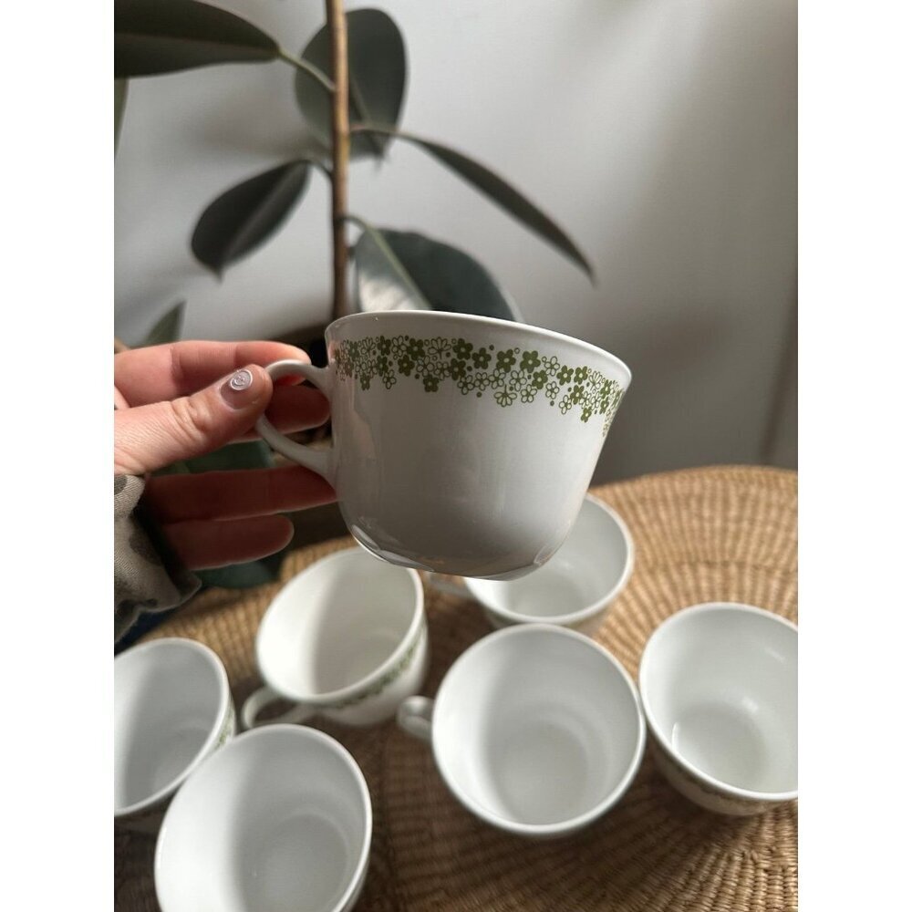 8 piece Corelle Livingware by Corning tea cup set - Picture 5 of 9